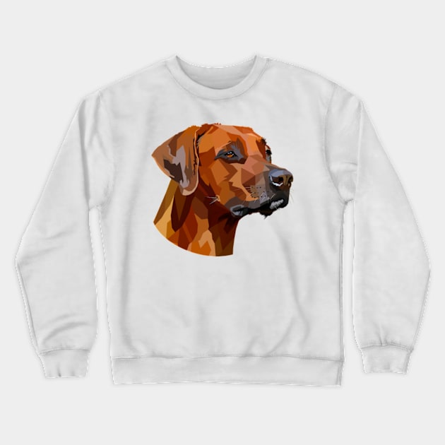 Rhodesian Ridgeback Crewneck Sweatshirt by Worldengine